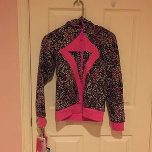 Gray and pink Ivivva jacket